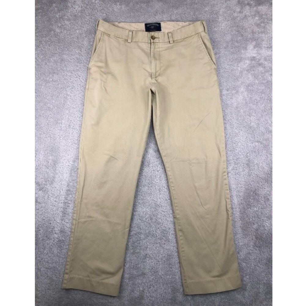 Bills Khakis Pants Men's 34x32 Standard Issue Beige Straight